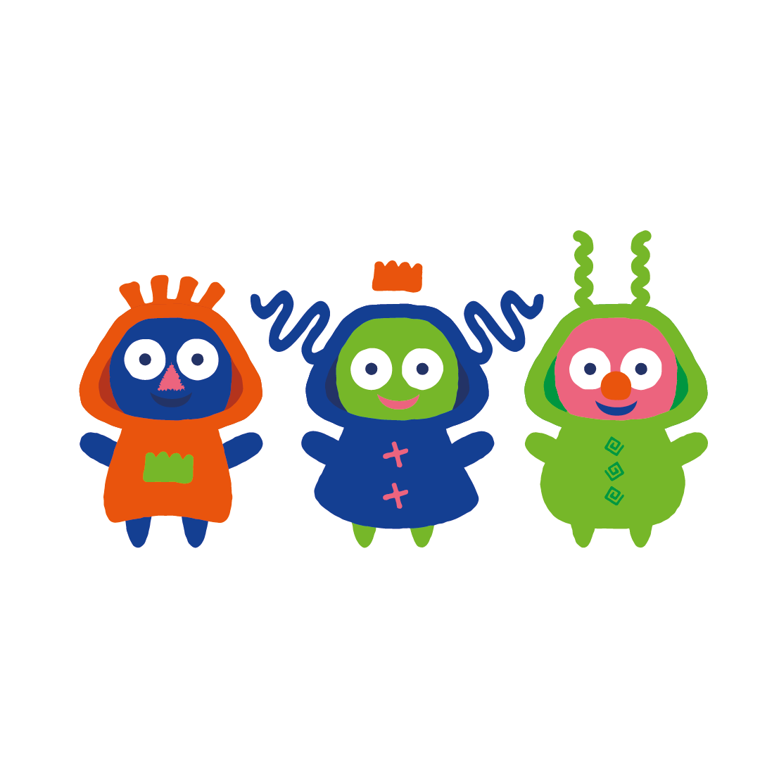 Personajes ilustrados de Ukelele Eventos